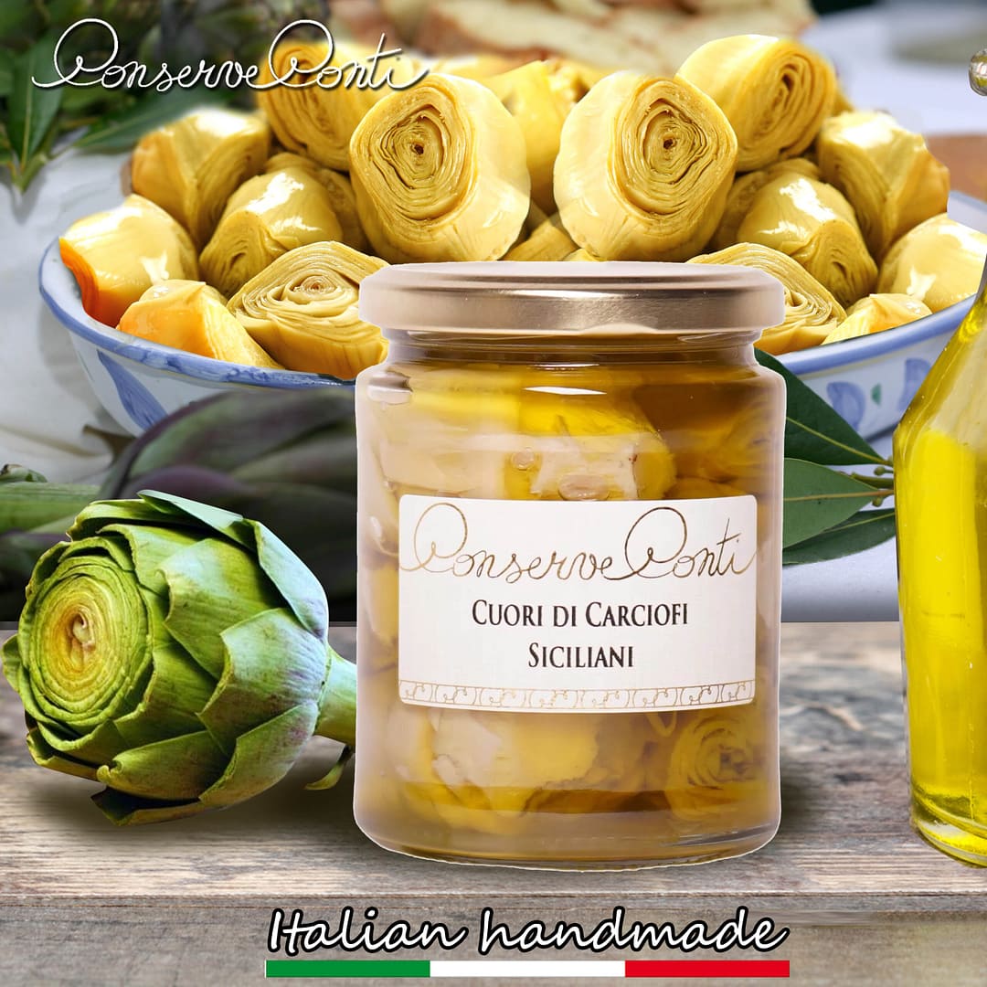 Cuori di Carciofi siciliani in olio evo - immagine 5