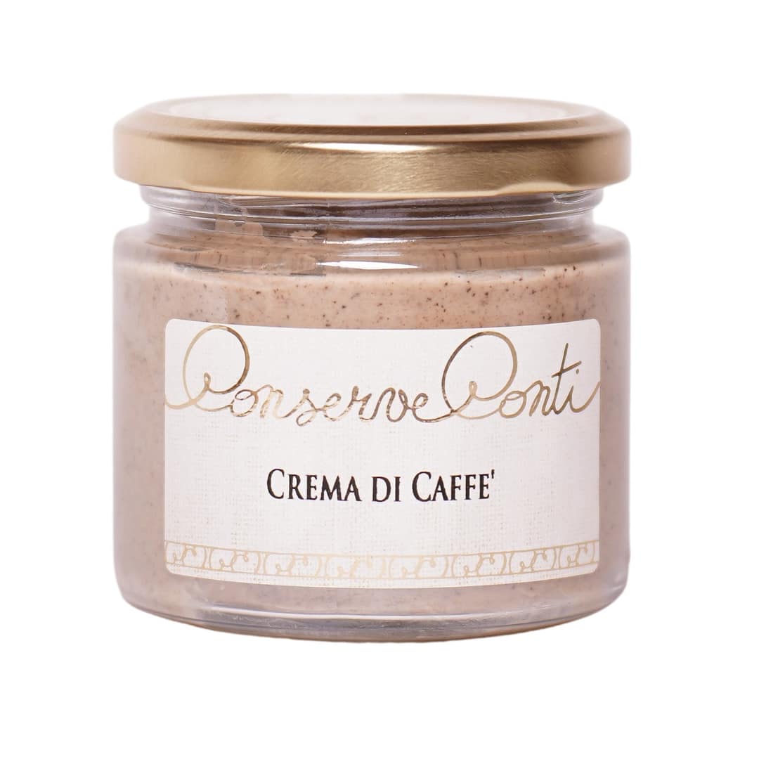 Crema dolce di Caffè - Vaso da ml. 212 - produzione artigianale Conserve Conti