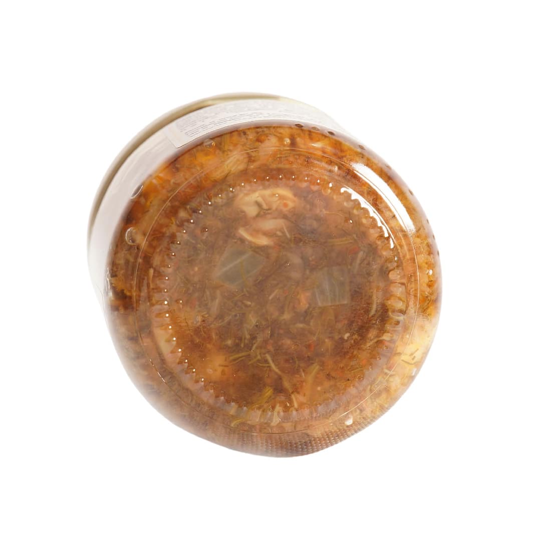 fondo vasetto Condimento per pasta con sarde e finocchietto selvatico