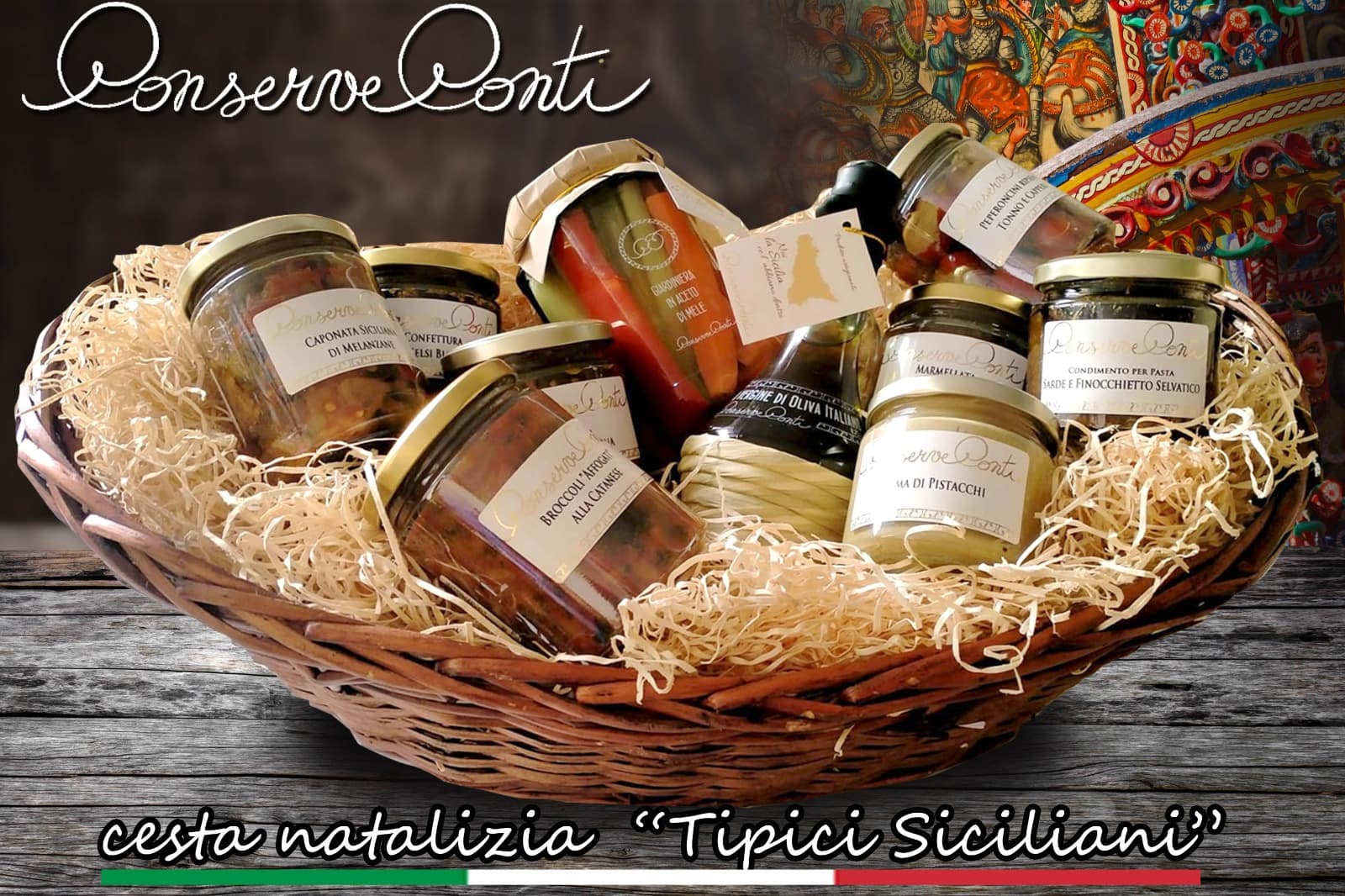 Cesta natalizia "Tipici siciliani"