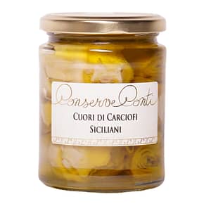 Cuori di carciofi siciliani in evo