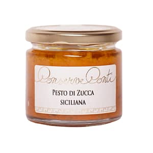 Pesto di Zucca siciliana in olio Extra Vergine d’Oliva