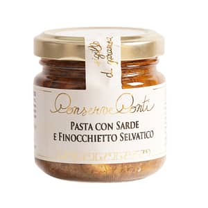 condimento per pasta con sarde e finocchietto selvatico