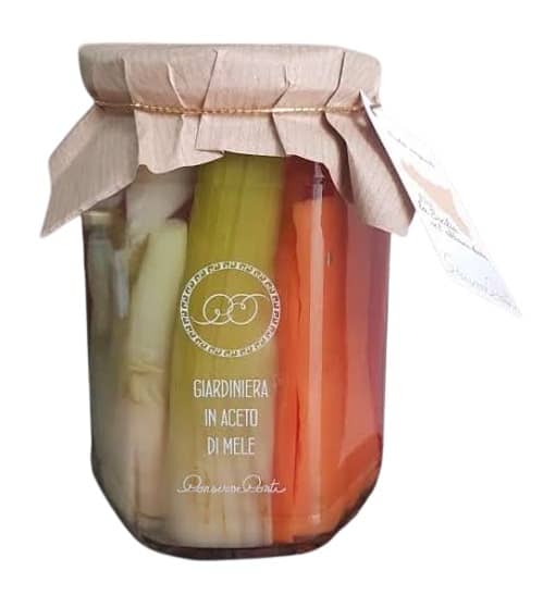 Giardiniera artigianale in aceto di mele