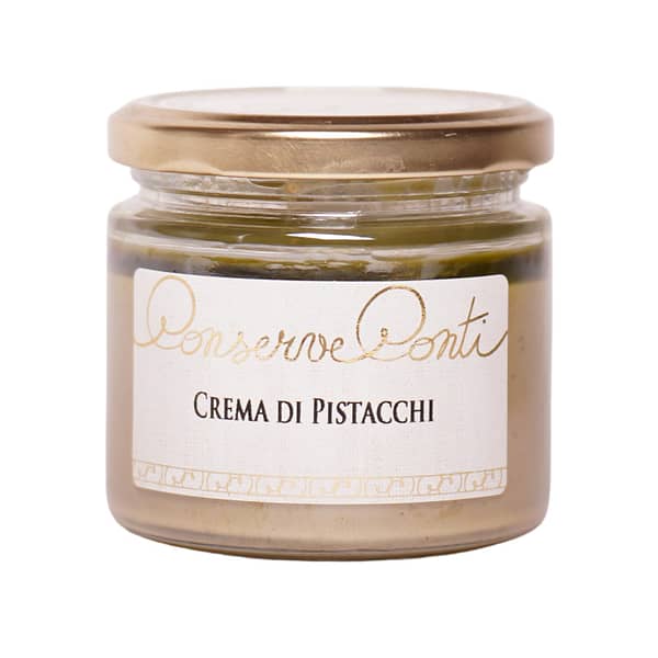 Crema dolce di Pistacchio - Vaso da ml. 212 - produzione artigianale Conserve Conti