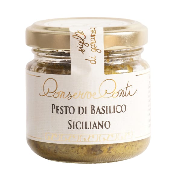 pesto di basilico siciliano