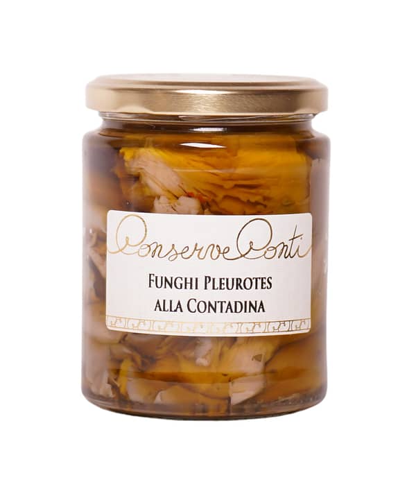 Funghi Pleurotus alla contadina