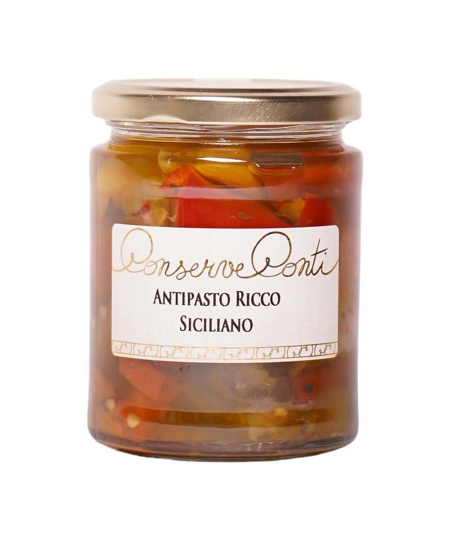 Antipasto ricco siciliano